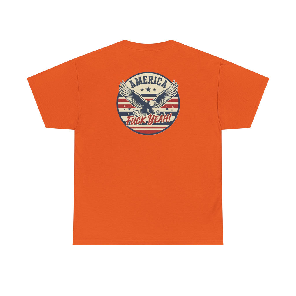 America Fuck Yeah! Patriotic Eagle T-Shirt