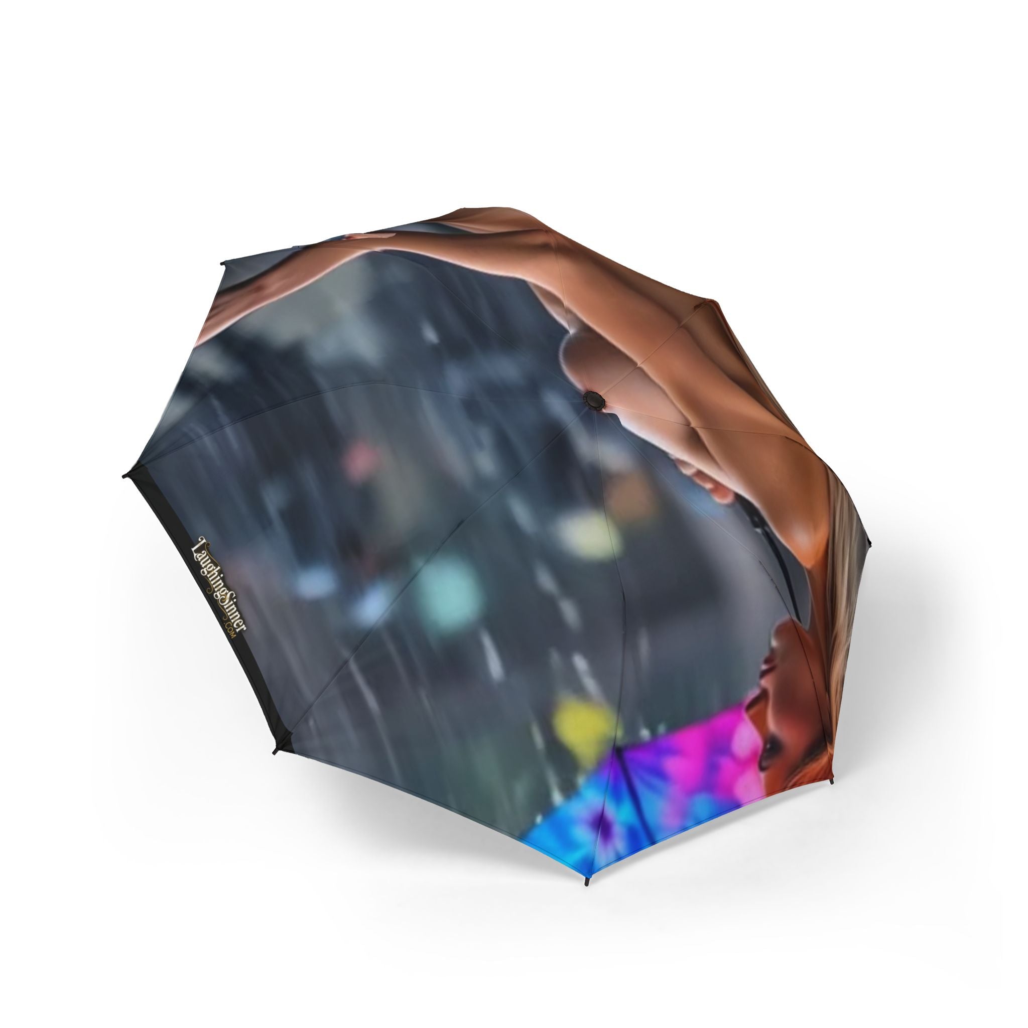 Woman City Scape Umbrella - Laughing Sinner