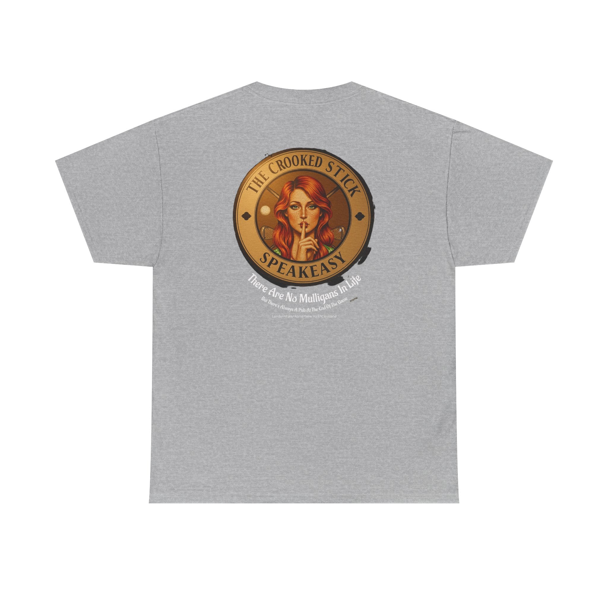 The Crooked Stick Speakeasy Vintage Bar T‑Shirt - Laughing Sinner