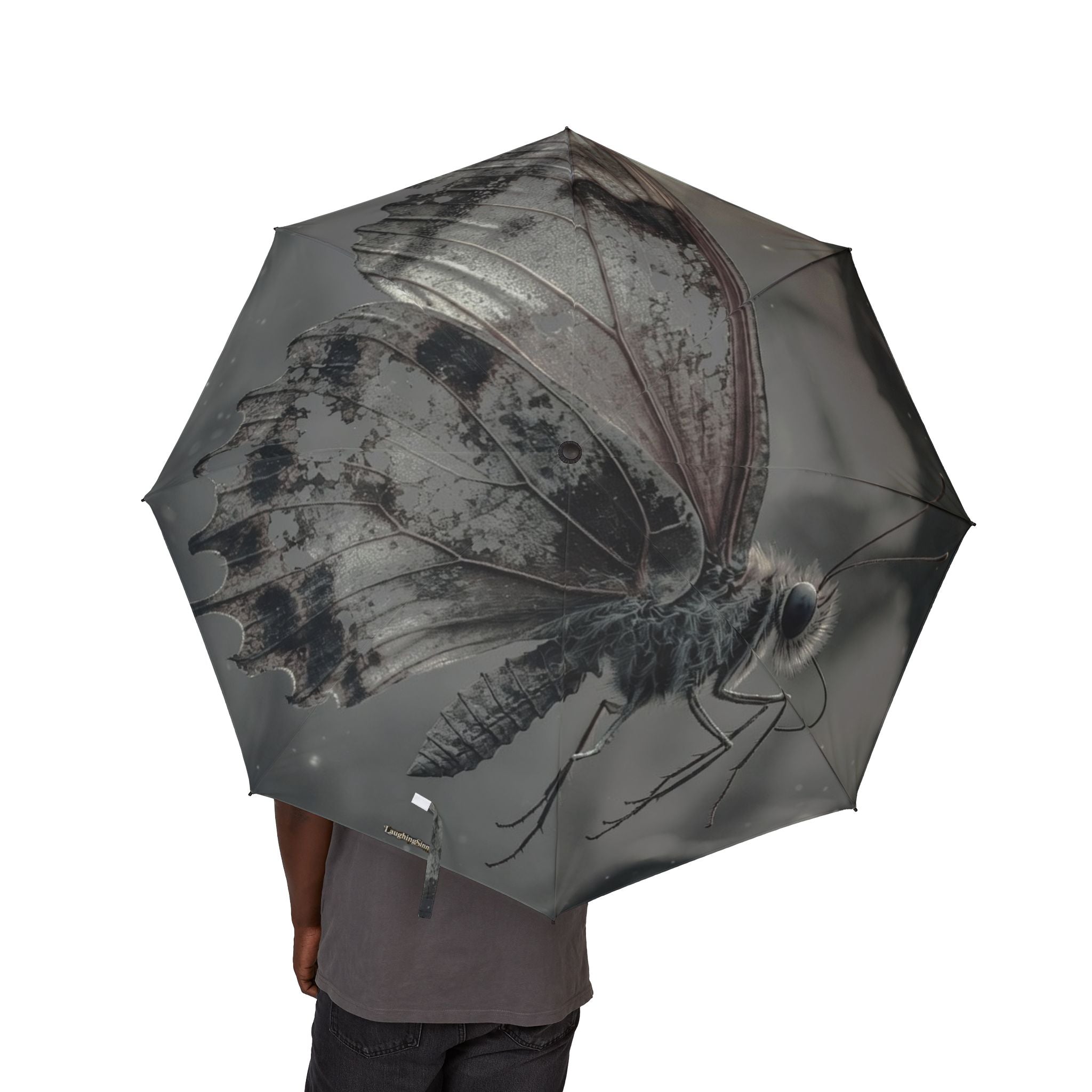 Laughing Sinner Zombie Moth Umbrella