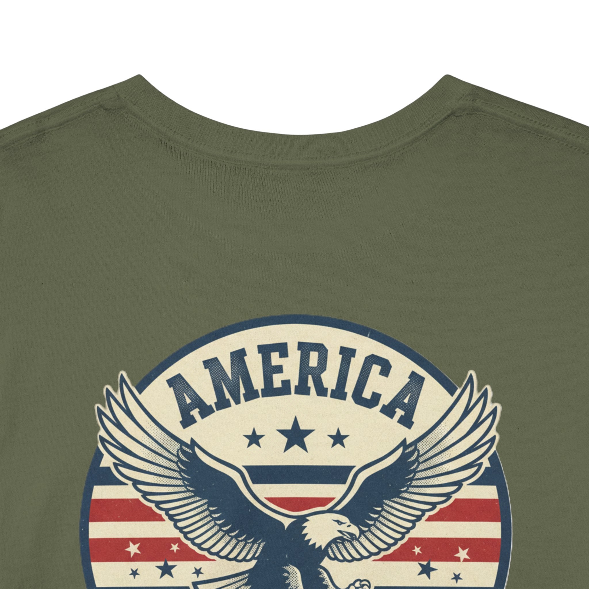 America Fuck Yeah! Patriotic Eagle T-Shirt