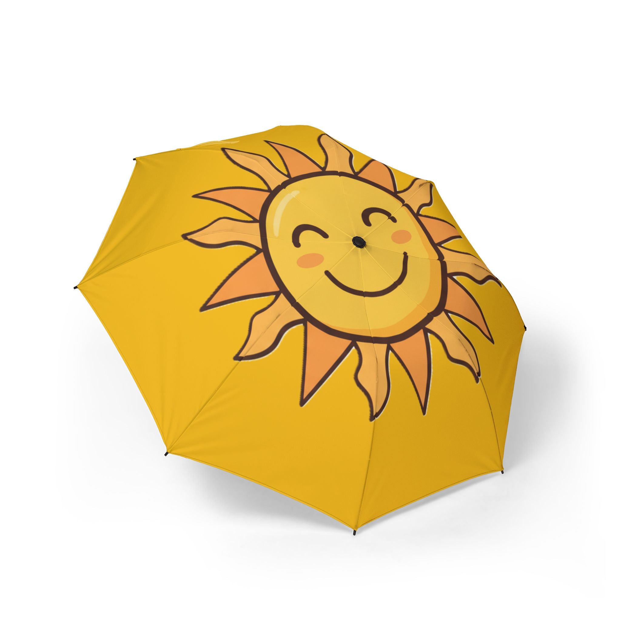 The Laughing Sinner Smiling Sun Umbrella for rainy days, sunny days or for anytime.