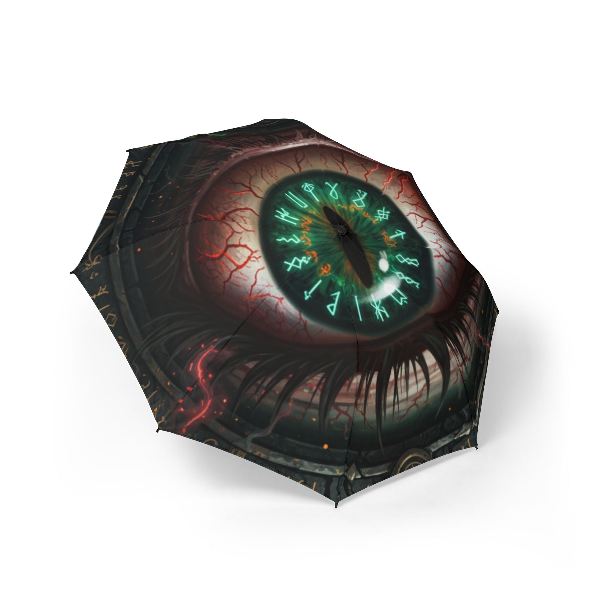 The Laughing Sinner Gothic Eye Umbrella for rainy days, sunny days or for anytime.
