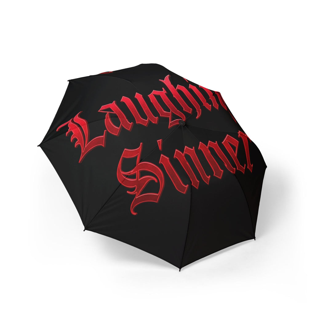 The Laughing Sinner Umbrella for rainy days, sunny days or for anytime.