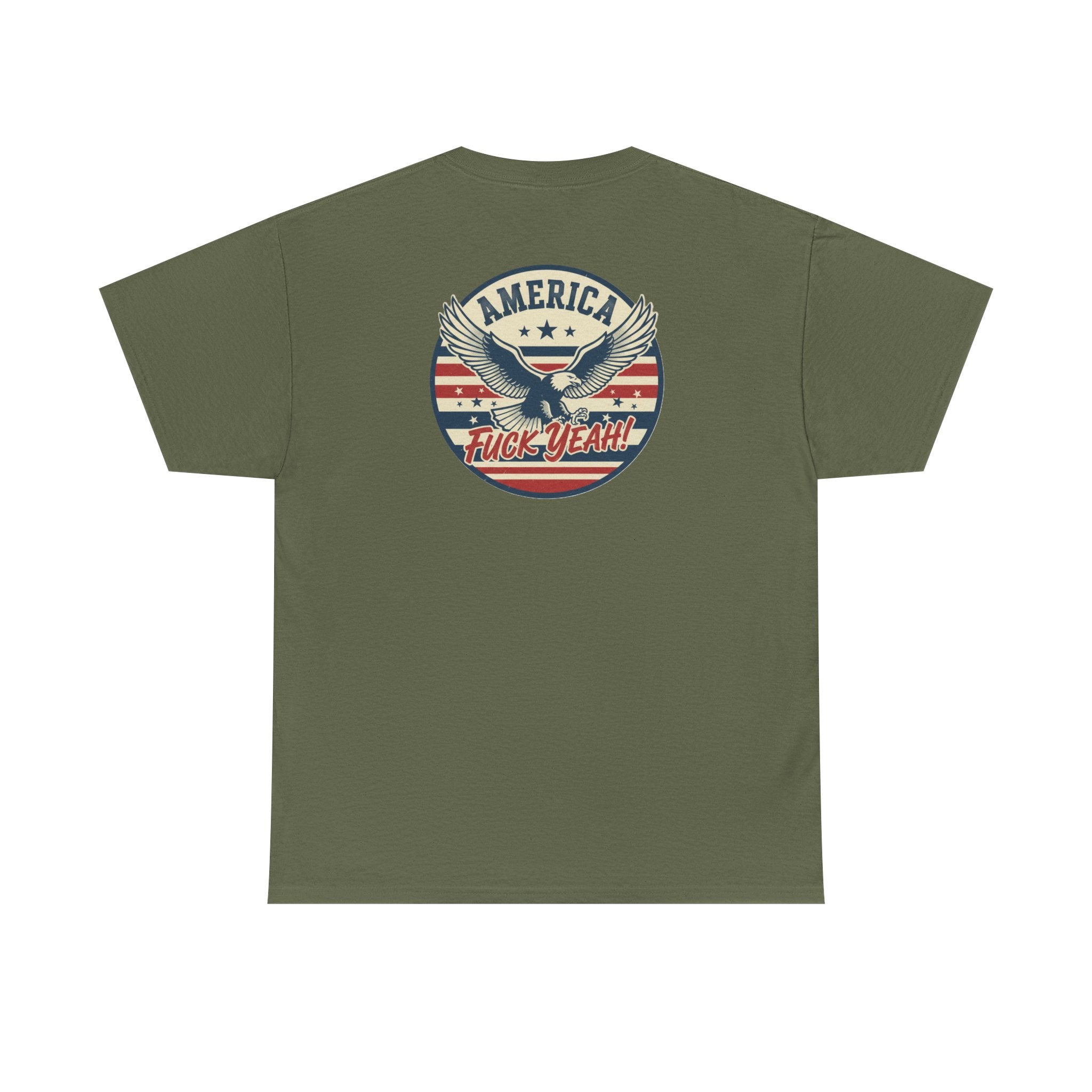 America Fuck Yeah! Patriotic Eagle T-Shirt