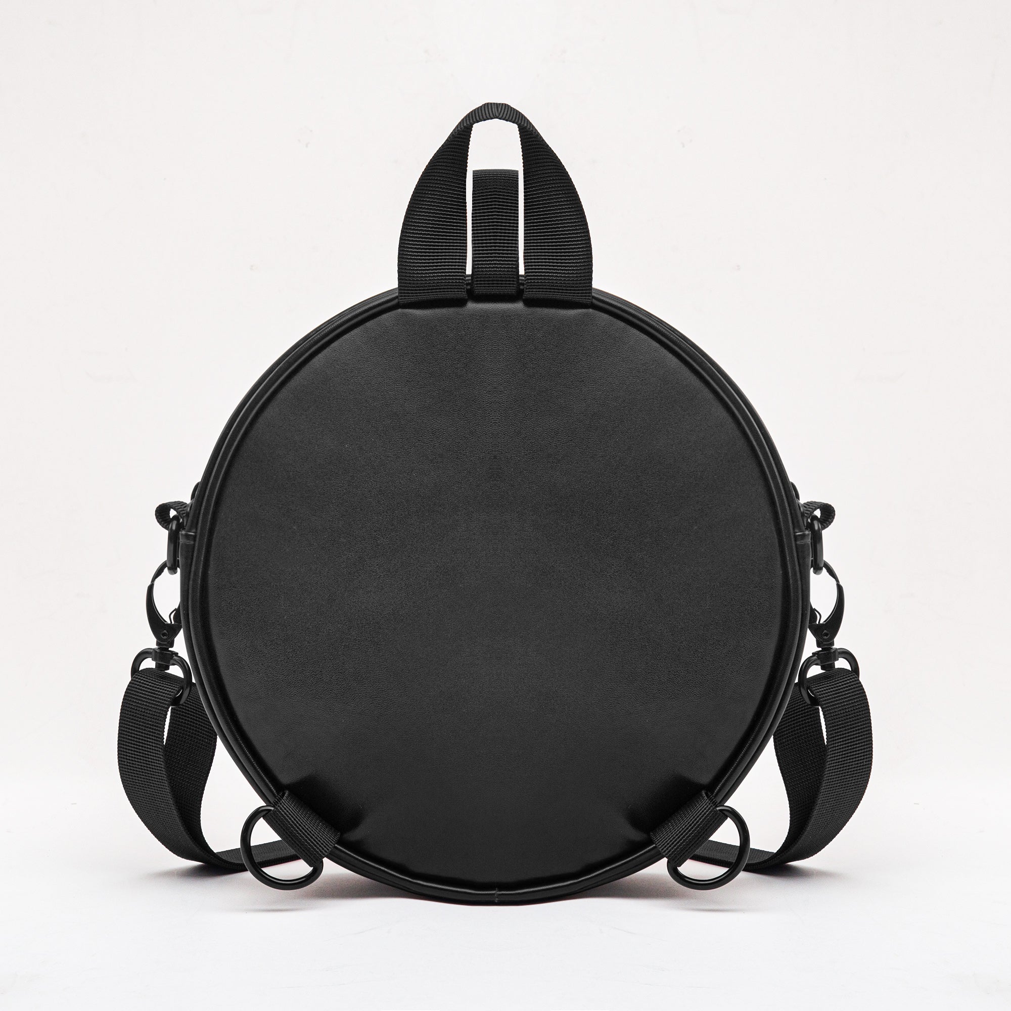 Laughing Sinner Designed Round Crossbody Bag
