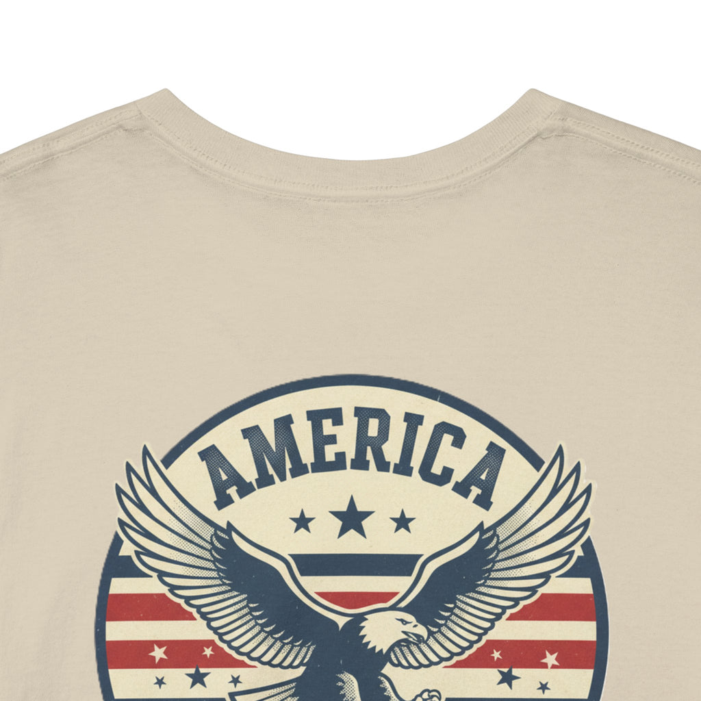 America Fuck Yeah! Patriotic Eagle T-Shirt