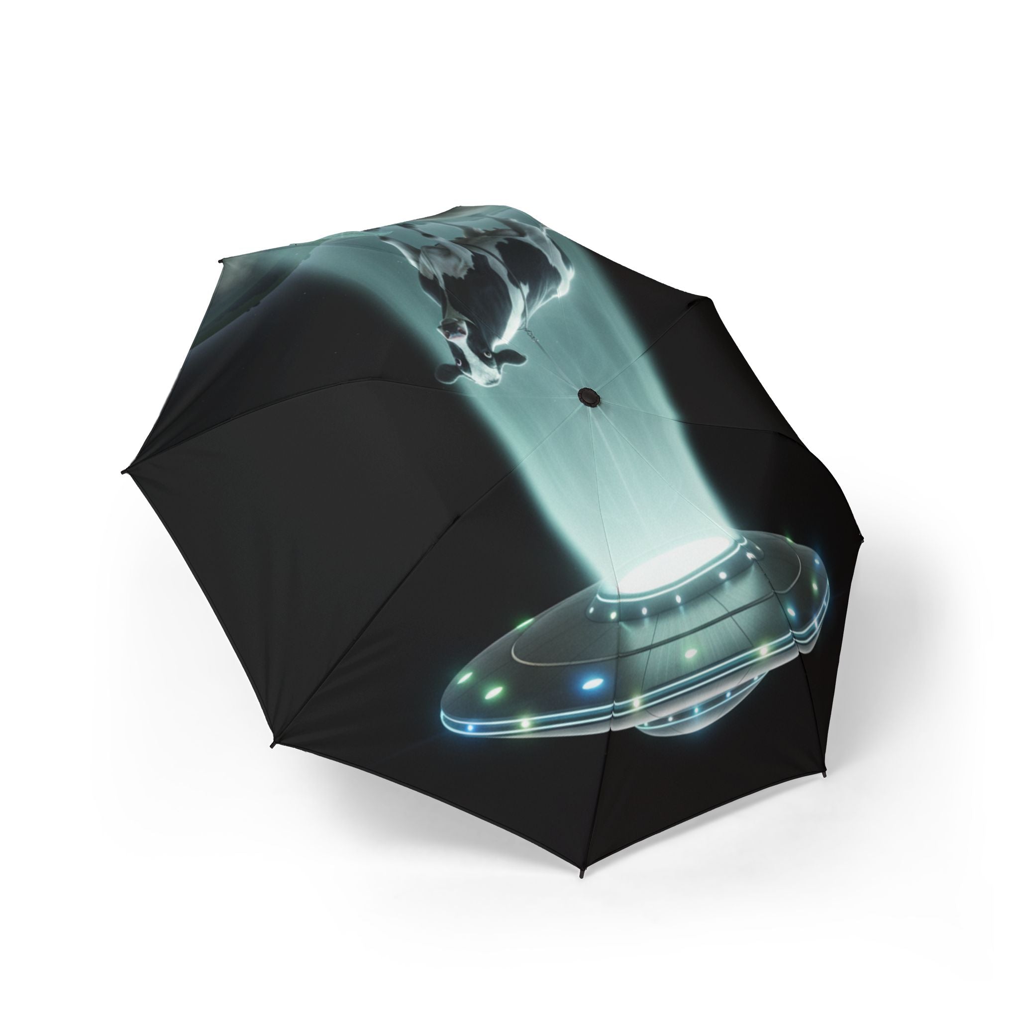 Cow Abduction Umbrella Laughing Sinner