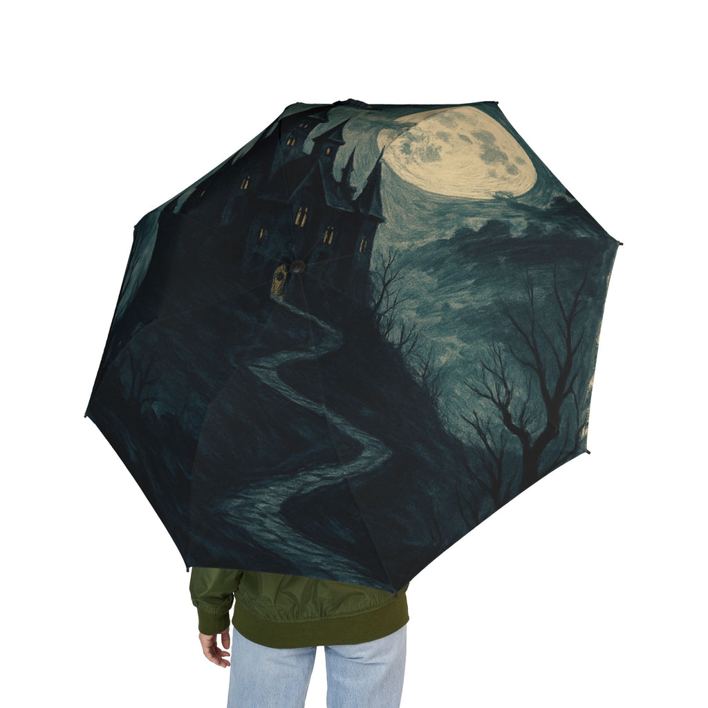Gothic Moonlit Umbrella - Laughing Sinner