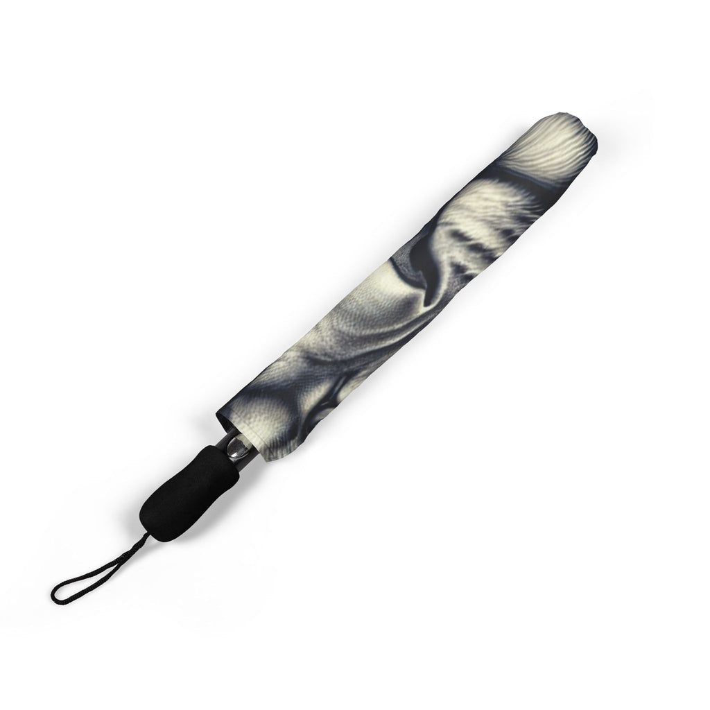 The Laughing Sinner Lion over Star of David Umbrella for rainy days, sunny days or for anytime.