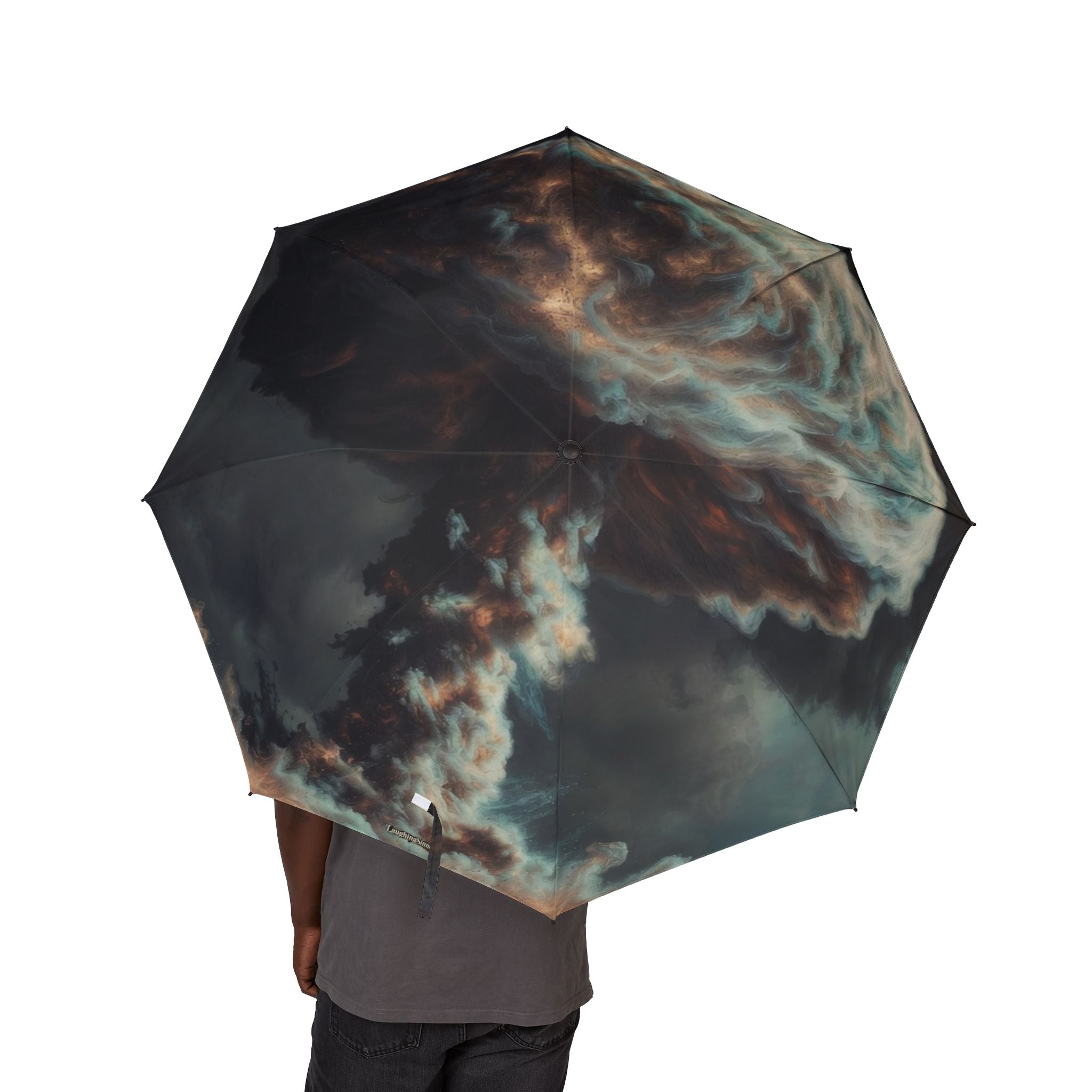 Apocalypse Mushroom Cloud Foldable Umbrella