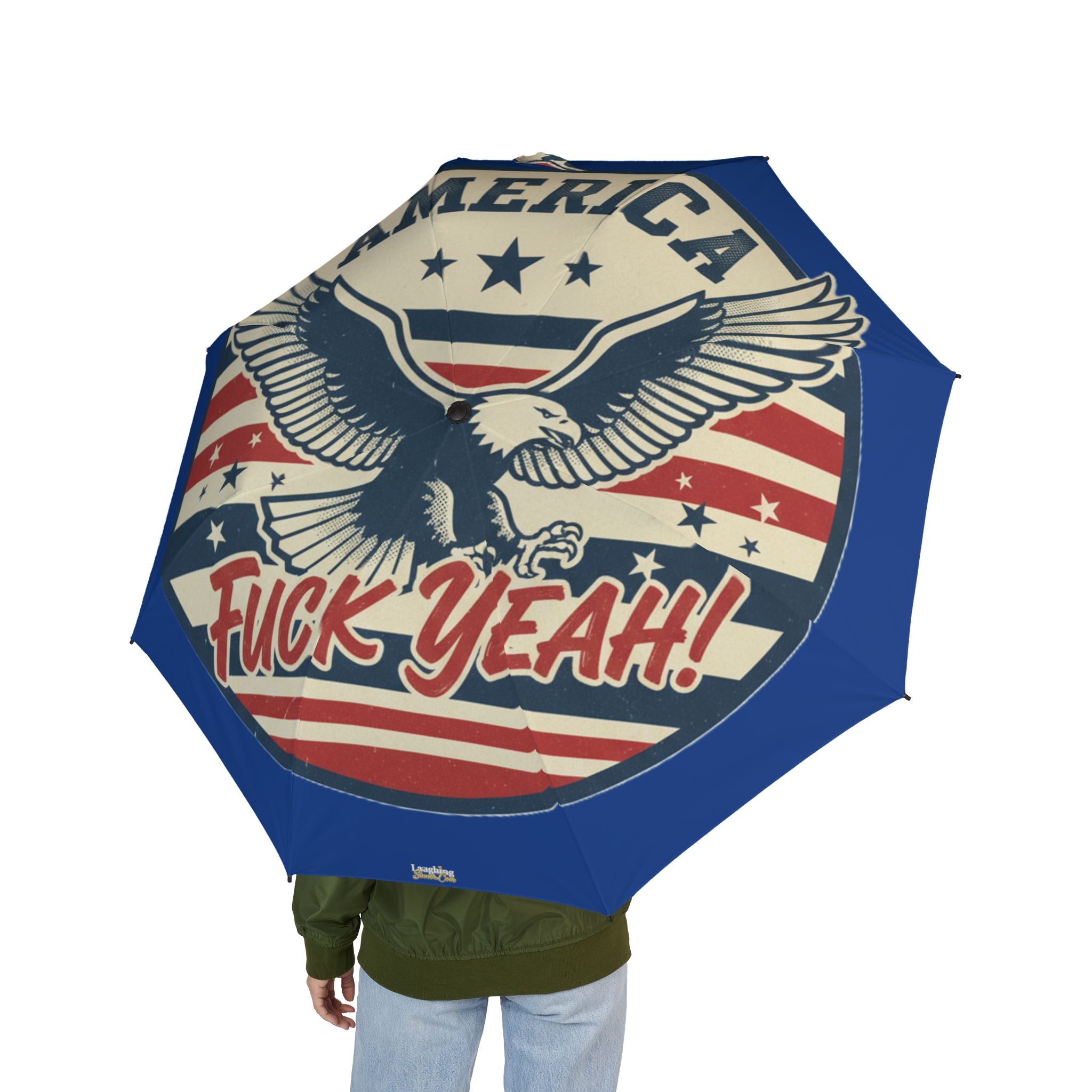 Laughing Sinner America Fuck Yeah umbrella.