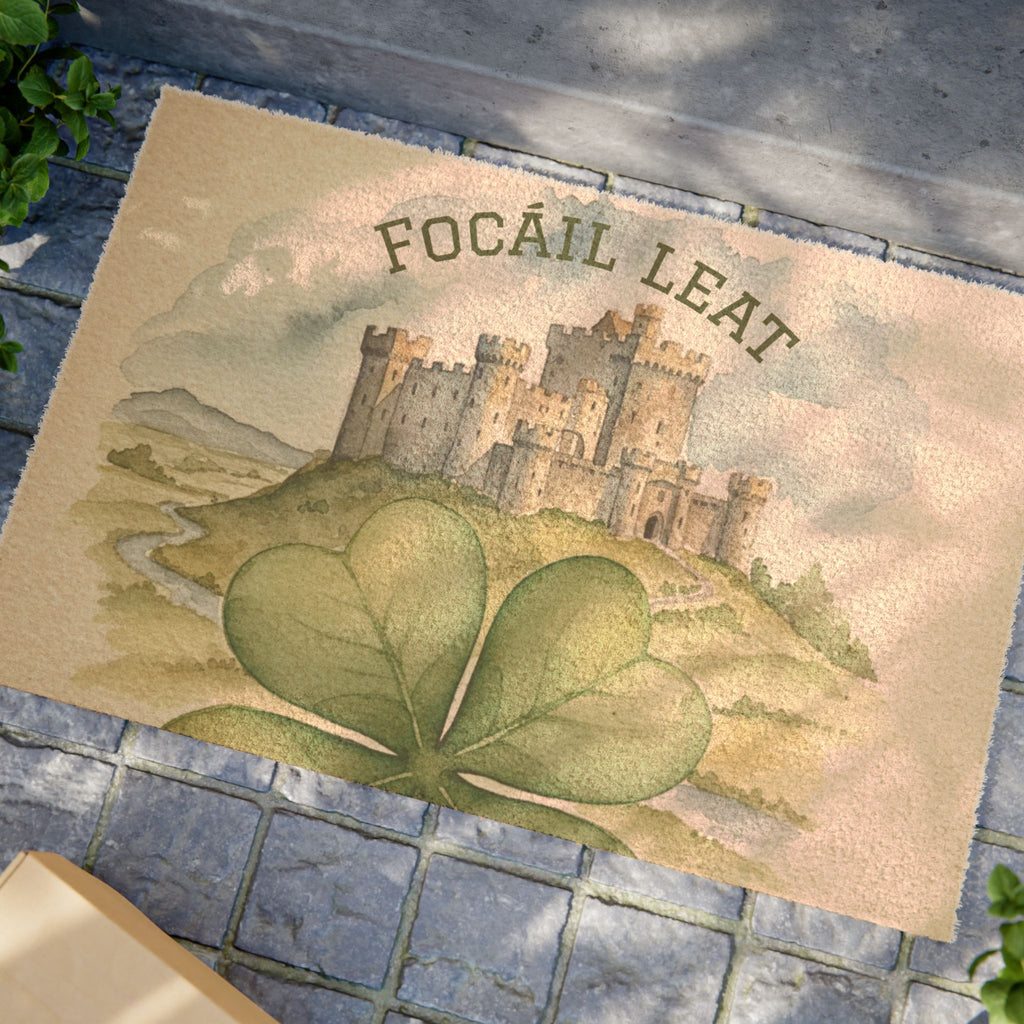 Focáil Leat Irish Doormat