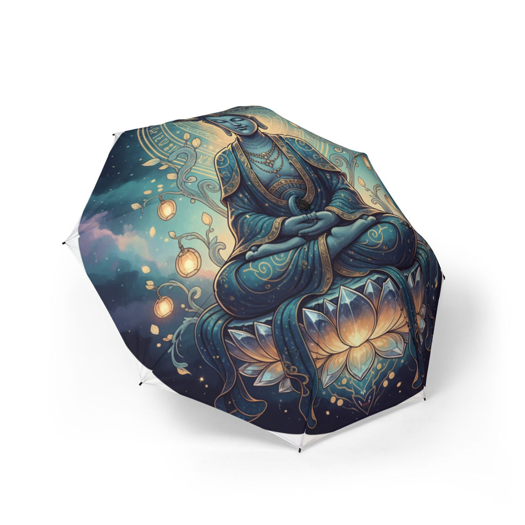 The Laughing Sinner Buddha Umbrella for rainy days, sunny days or for anytime.