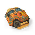 The Laughing Sinner Peace Bus Umbrella for rainy days, sunny days or for anytime.