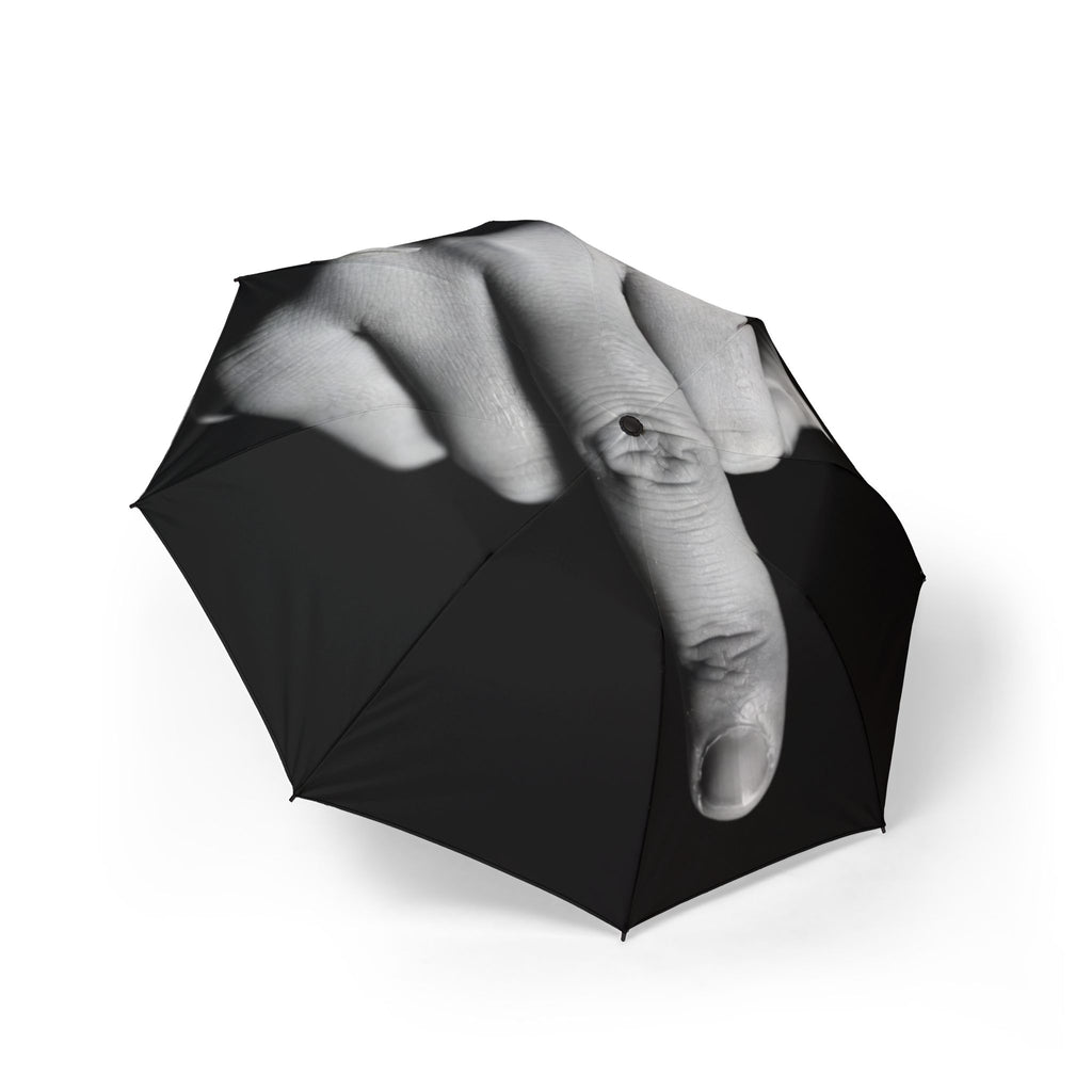 Flipping Off Umbrella _ Laughing Sinner