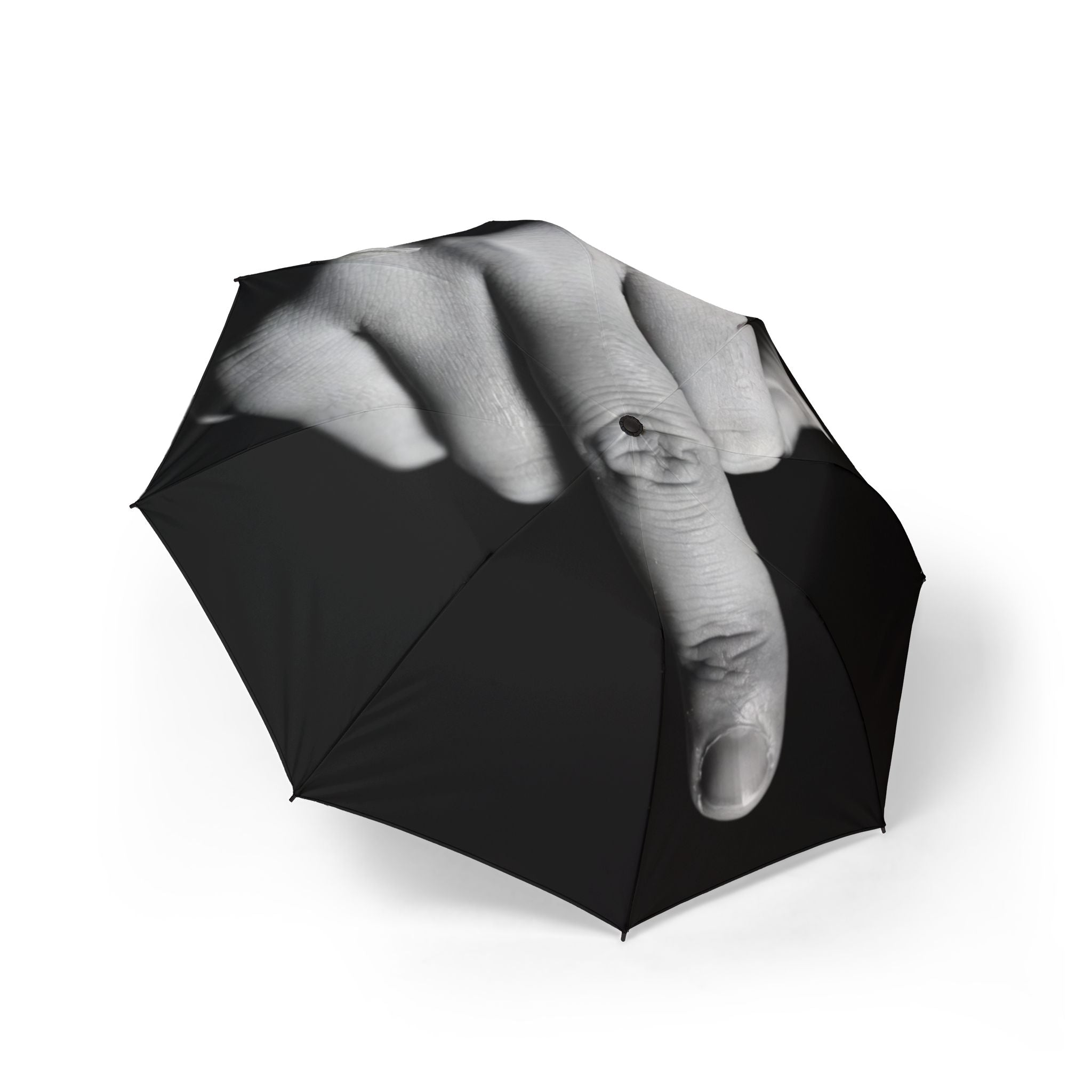 Flipping Off Umbrella _ Laughing Sinner