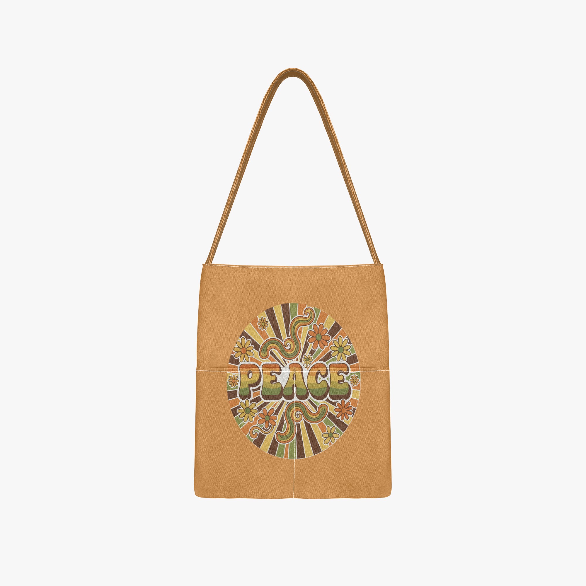 Laughing Sinner Designed Handle Tote bag. Cell Phone and Key Pockets on the inside!