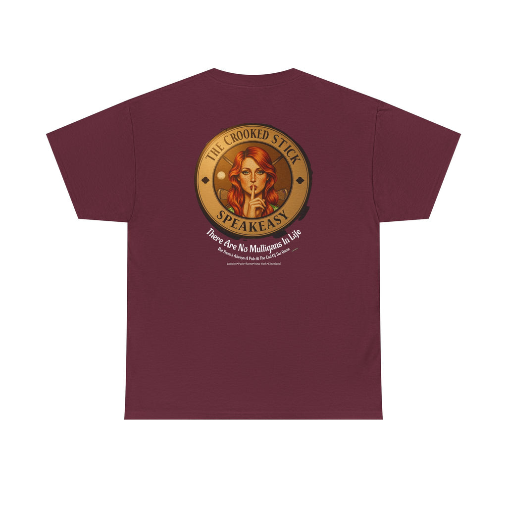 The Crooked Stick Speakeasy Vintage Bar T‑Shirt - Laughing Sinner