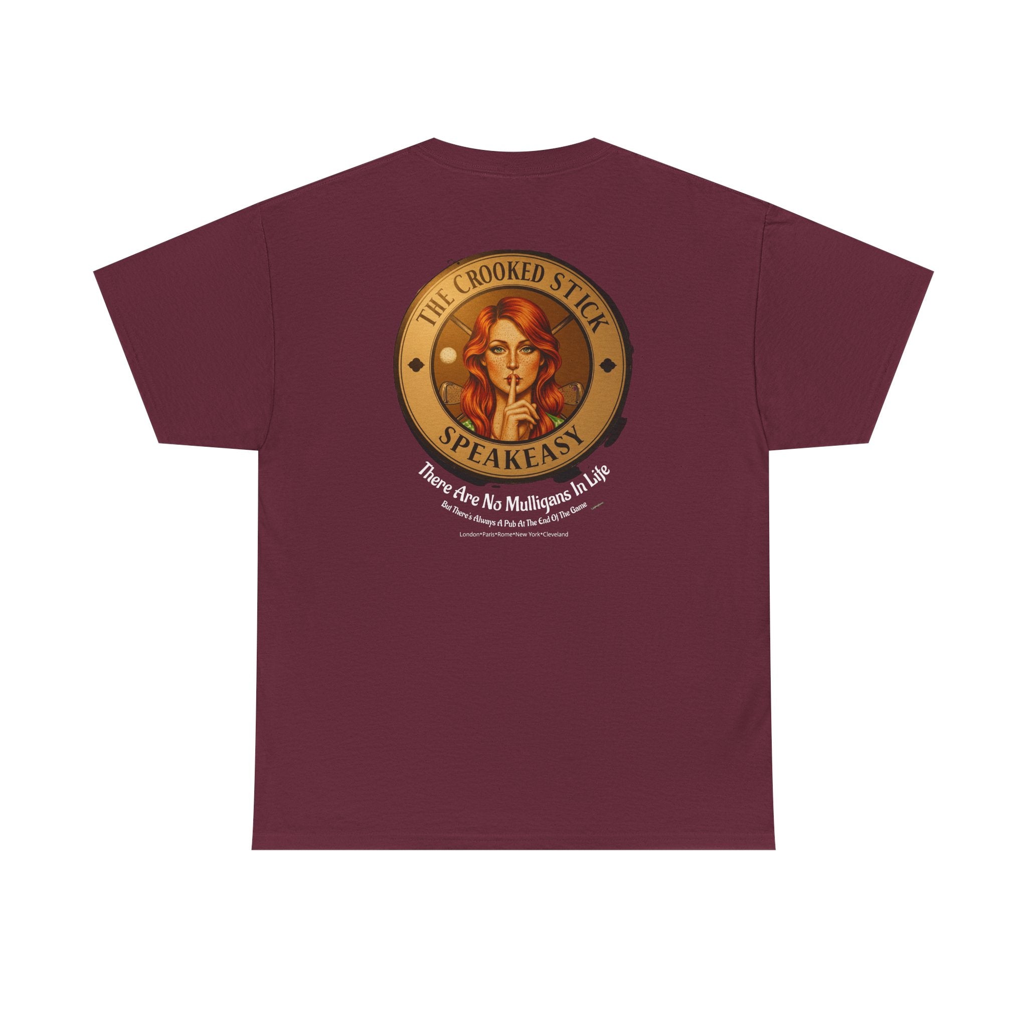 The Crooked Stick Speakeasy Vintage Bar T‑Shirt - Laughing Sinner