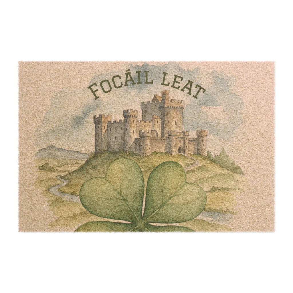 Focáil Leat Irish Doormat