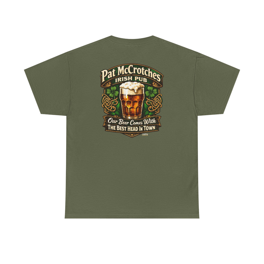 Pat McCrotches Funny Irish Pub T-Shirt