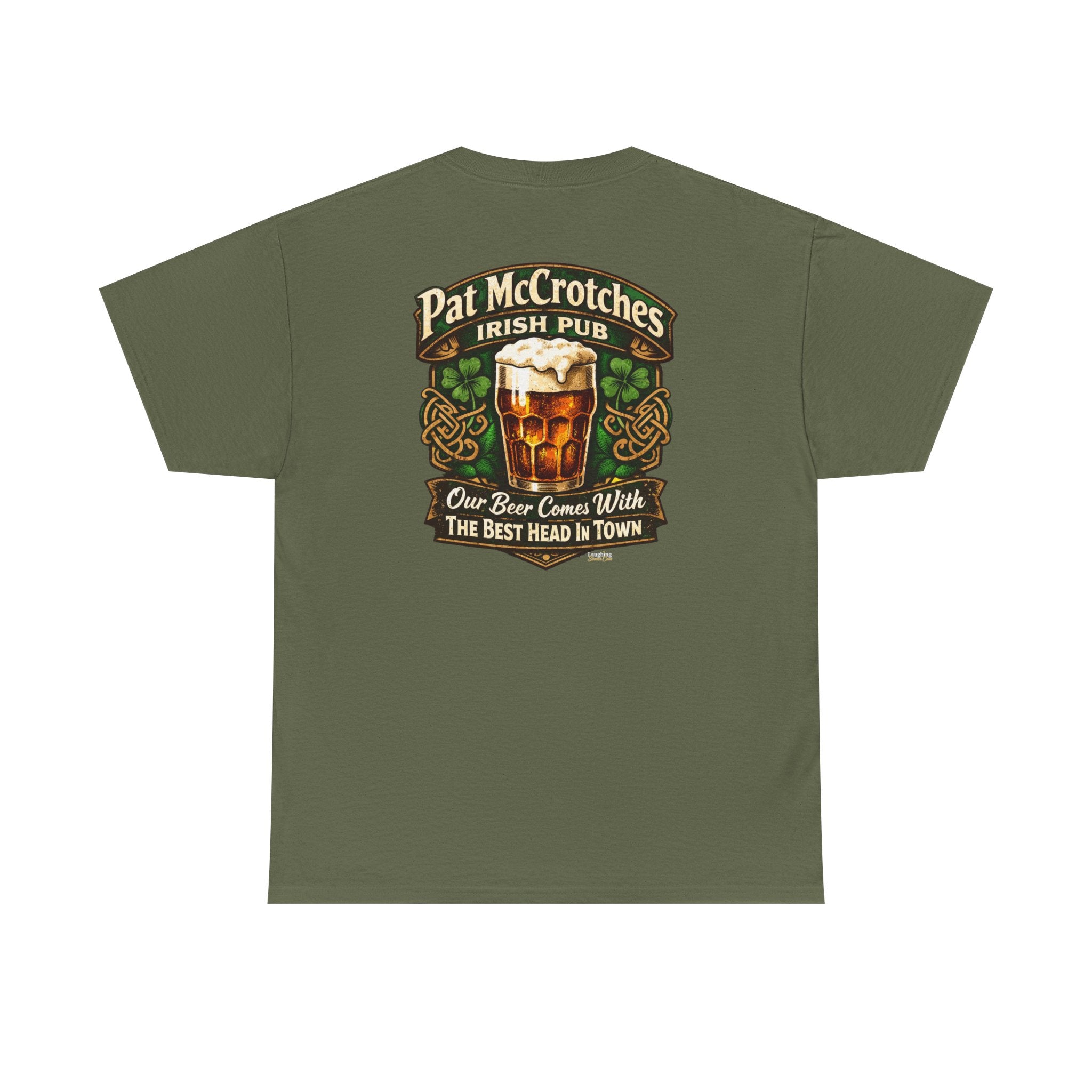 Pat McCrotches Funny Irish Pub T-Shirt