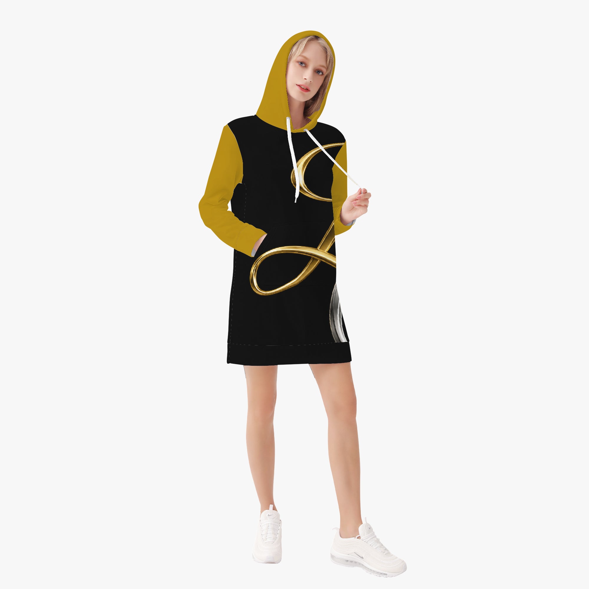 Laughing Sinner Designed Women's Hoodie Dress