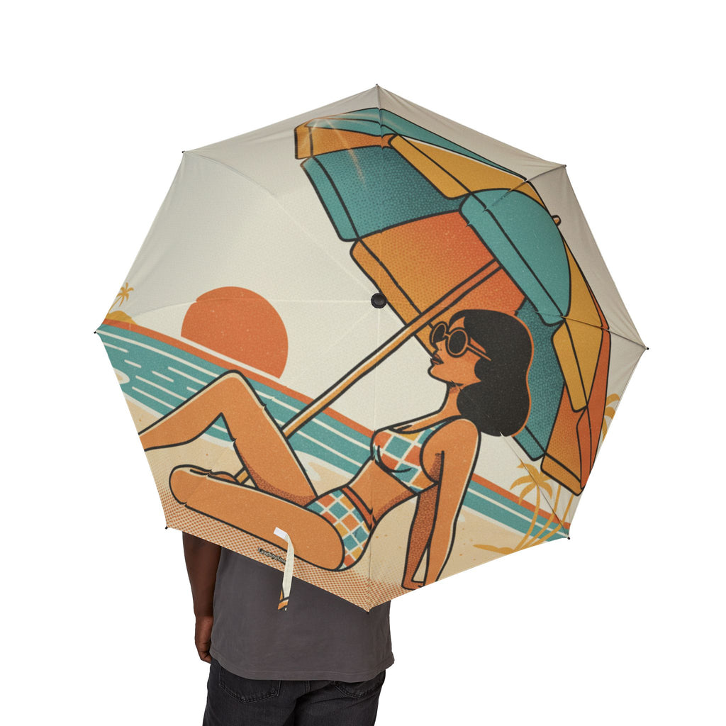 Retro Surf Umbrella Laughing Sinner