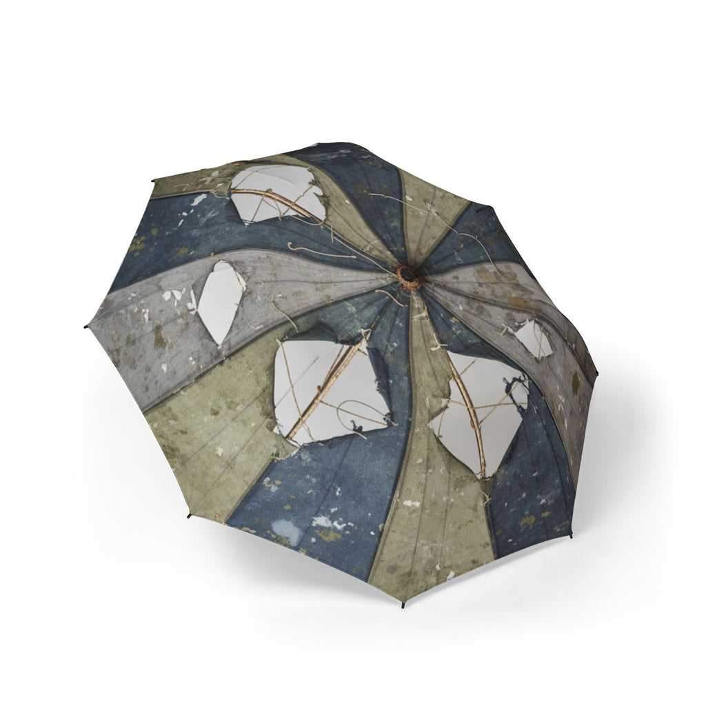 Ripped Up Umbrella Print Laughing Sinner Umbrella