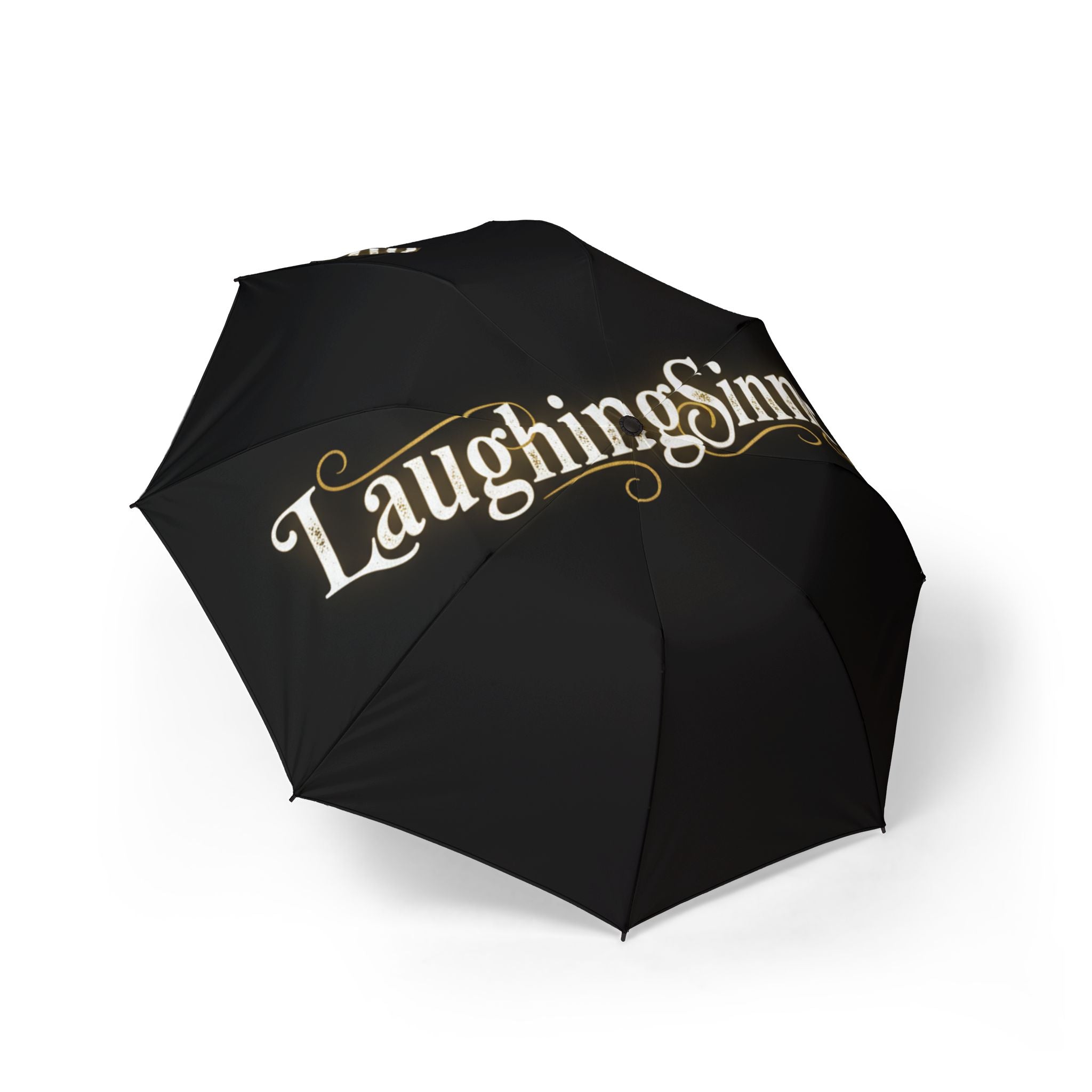 The LaughingSinner.Com Semi-Automatic Foldable Umbrella