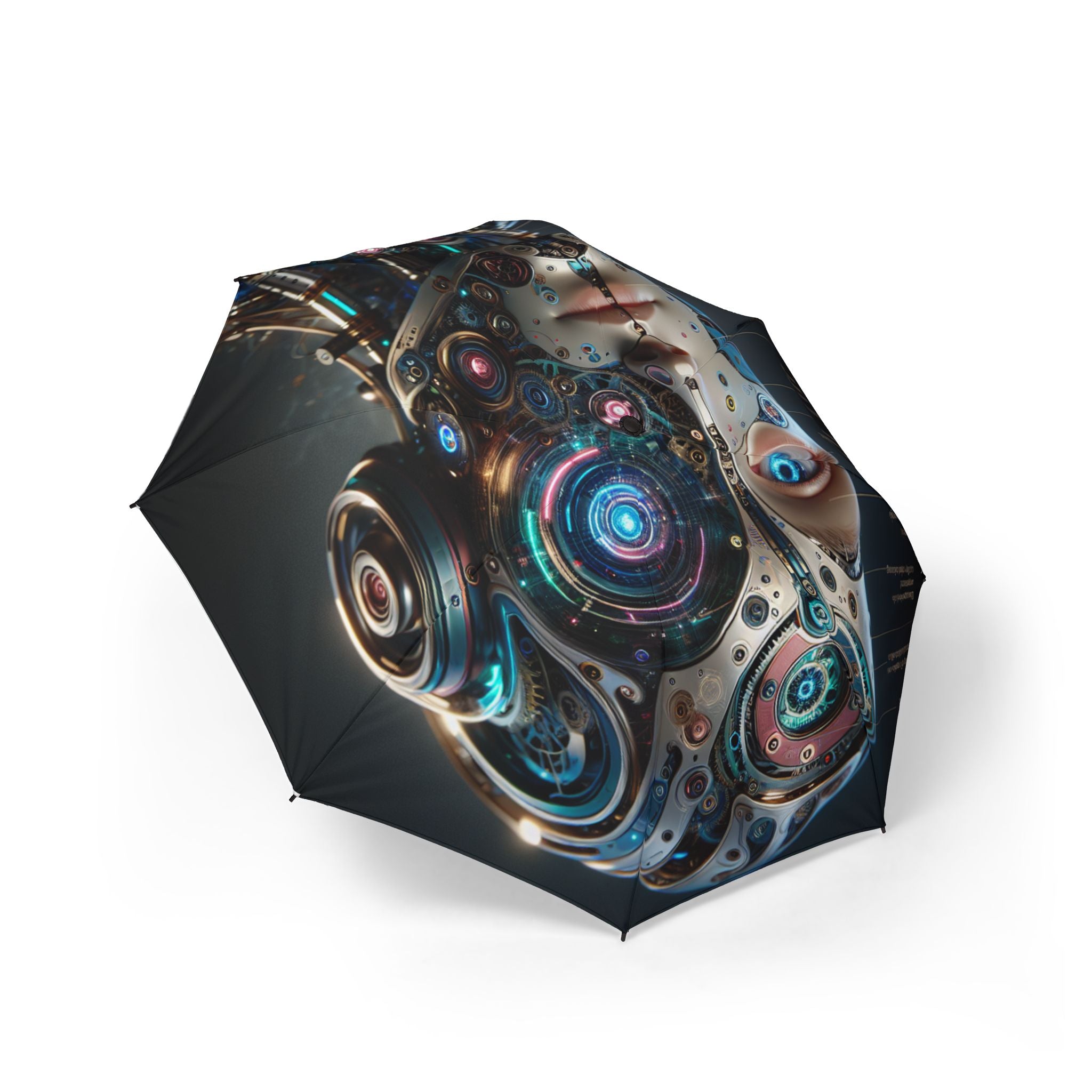 Robot Diagram Umbrella Laughing Sinner