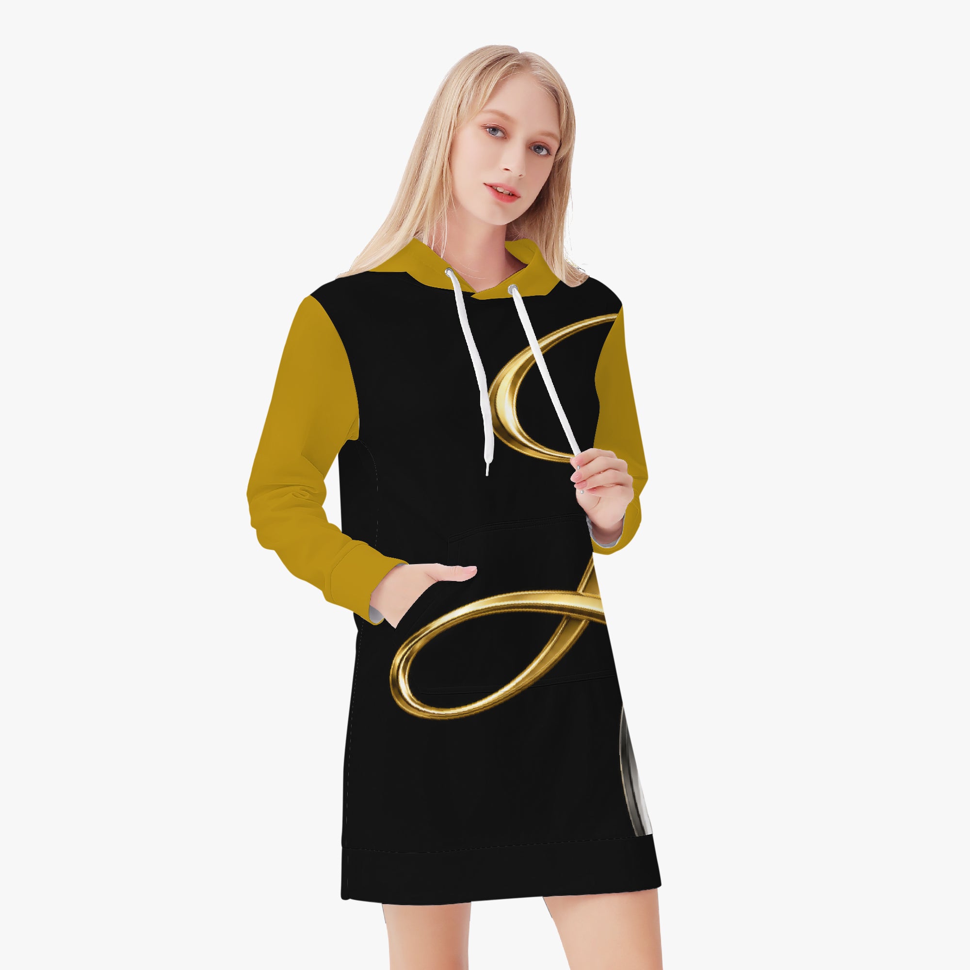 Laughing Sinner Designed Women's Hoodie Dress
